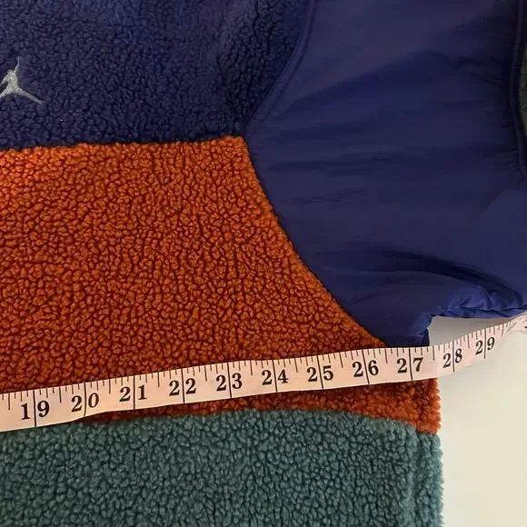 Nike Air Jordan Fleece Color Block Retro Matching Set Sweatshirt Sweatpants XXL - Picture 9 of 16